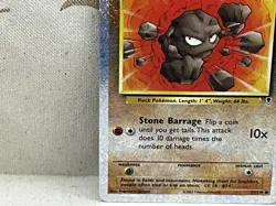 Geodude Legendary Collection Reverse Holo Card 77/110 - Image 4