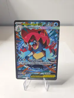 Pokemon Mega Feraligatr EX Full Art Holo Stage 2 Water 370 HP Card 274/217 - Image 1