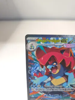 Pokemon Mega Feraligatr EX Full Art Holo Stage 2 Water 370 HP Card 274/217 - Image 4