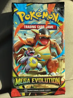 Pokemon Mega Evolution Booster Pack, new, and unopened 10 cards NEW U OPENED PAC - Image 1
