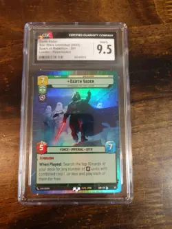 Star Wars: Unlimited Spark of Rebellion Darth Vader - Commanding the First Legio - Image 2