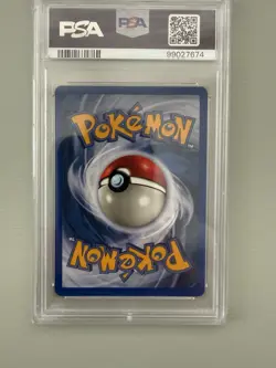 Shining Mewtwo Neo Destiny Unlimited Holo Card 109/105 PSA 8 - Image 2