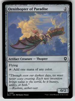 Ornithopter of Paradise Normal C Commander: Bloomburrow 281 NM - Image 1