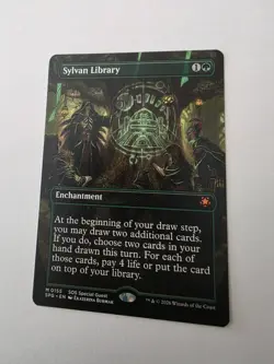 MTG MAGIC NM SYLVAN LIBRARY SECRETS OF STRIXHAVEN Special Guests FREE SHIP/TRACK - Image 1