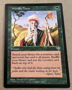Worldy Tutor - Mirage - MTG - Magic the Gathering - Image 1