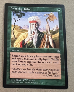 Worldy Tutor - Mirage - MTG - Magic the Gathering - Image 2