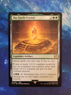 The Earth Crystal Final Fantasy rare mtg FIN R 0184 - Image 1