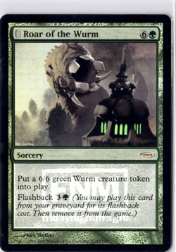 Roar Of The Wurm LP* FOIL FNM DCI PROMO ENGLISH 11/12 mtg -UnltdCards - Image 1