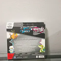 Pokemon Unova Scarlet & Violet Black & White Bolt Flare Poster Collection Box - Image 2