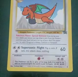 Pokemon Dragonite Movie Promo 05/53 90 HP Wotc Promo Regular Kids WB - Image 4