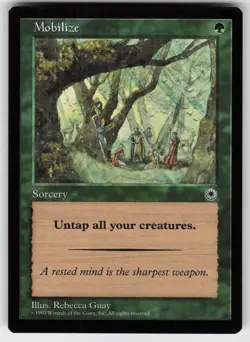 MTG Portal # Mobilize Lightly played tcg - Image 1