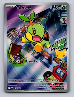 TURTWIG - 040 040 HOLO P ME: MEGA EVOLUTION PROMO POKEMON NM - Image 1