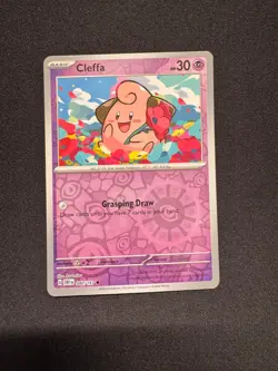 CLEFFA ( OBF 080/197 ) REVERSE HOLO - Pokemon - 2023 KURUMITSU LP - Image 1