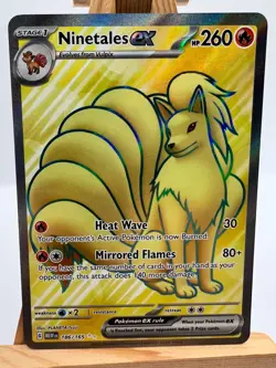 Pokemon TCG - S&V 151 - 186/165 Ninetales ex - Ultra Rare - NM/M - Image 1