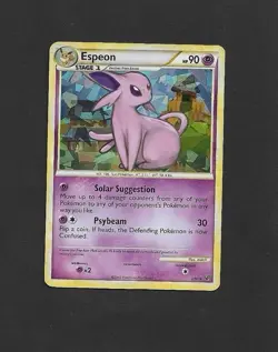 Espeon HS -Undaunted 2/90 Holo Holofoil Rare Pokemon TCG 2010 - Image 1