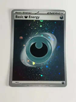Pokemon TCG 151 Holographic Darkness Energy 007 Near Mint - Image 1