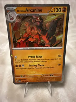 Hisuian Arcanine - TWM 100 - Cosmos Holo - Pokemon TCG NM FREE SHIP & Discounts - Image 1