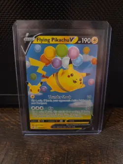 POKEMON CELEBRATIONS FLYING PIKACHU V HOLO 25TH ANNIVERSARY STAMP 006/025 NM+ - Image 1