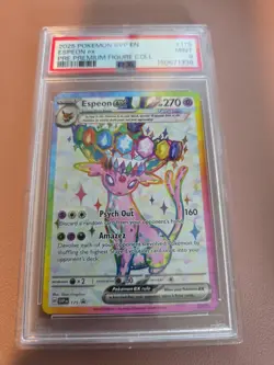 2025 POKEMON SVP EN-SV BLACK STAR PROMO #175 ESPEON EX PSA 9 - Image 1