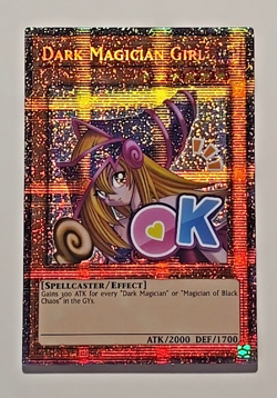 Yugioh Rarity Collection 5 Dark Magician Girl Starlight Rare 1st Edition - Image 1