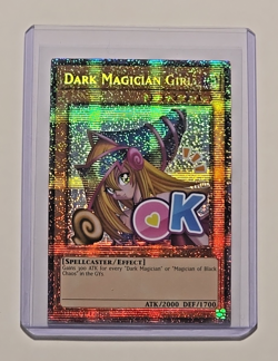 Yugioh Rarity Collection 5 Dark Magician Girl Starlight Rare 1st Edition - Image 3
