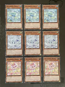 Yu-Gi-Oh! L26D Mulcharmy Fuwalos x3 + Mulcharmy Purulia x3 + Mulcharmy Meowls x3 - Image 1