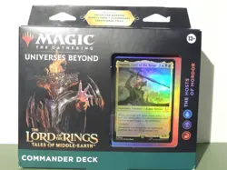 MTG The Hosts Of Mordor LOTR Commander Deck *New Sealed* Lord Of The Rings - Image 1