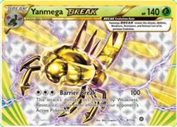 Yanmega BREAK EX 8/114 XY Steam Siege NM Pokemon TCG - Image 1