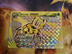 Pokemon TCG Yanmega BREAK Rare Holo 8/114 XY Steam Siege English - Image 2