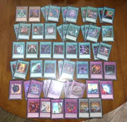 Yugioh Dark Magician Deck Of 115 Cards W/ DMG Sleeves! High Rarities! - Image 2