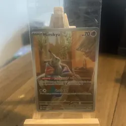 Mimikyu SVP075 Paldean Fates Black Star Promo Sealed Pokemon TCG Card Single - Image 1