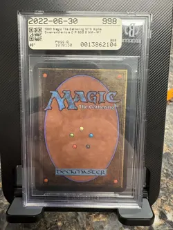 MTG Alpha Dwarven Warriors BGS 8.0 NM MT Graded Magic the Gathering Card - Image 3