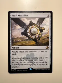 Magic MTG • Pearl Medallion • MH3 294 • R • ENG • MINT - Image 1