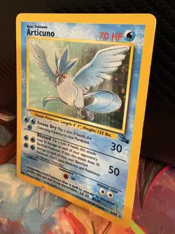 Articuno 2/62 Holo Rare Jungle Set WOTC 1999 Pokemon Card LP - Image 3