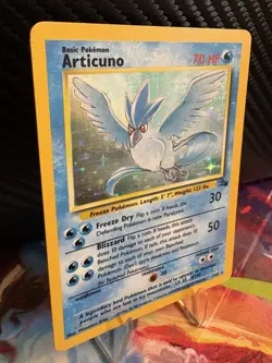 Articuno 2/62 Holo Rare Jungle Set WOTC 1999 Pokemon Card LP - Image 4
