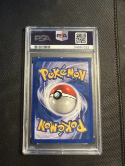 Pokemon TCG Gengar Fossil Holo Rare 5/62 1999 English PSA 8 WOTC - Image 2