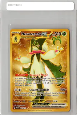 Meowscarada ex - 271/193 - Pokemon TCG Paldea Evolved Secret Rare Card NM - Image 1