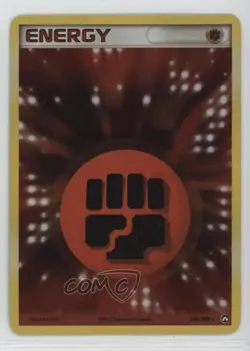 Fighting Energy Reverse Foil Pokemon EX Power Keepers #108 2007 - Image 1