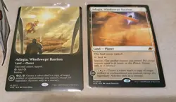 Adagia, Windswept Bastion X2 (1 Borderless) Edge of Eternities NM/M MTG - Image 1