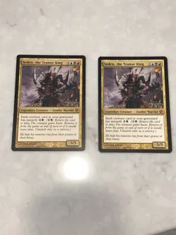 Sedris, the Traitor King 2X MTG Magic The Gathering Shards of Alara Unplayed 🔥 - Image 1