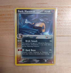 Pokemon Dark Marowak 7/109 EX Team Rocket Returns Rare MP - Image 1
