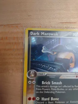 Pokemon Dark Marowak 7/109 EX Team Rocket Returns Rare MP - Image 2