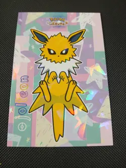 Pokemon Let's Go Eevee Database Set Peru Jolteon Tail Cracked Ice US Seller - Image 1