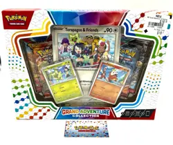 POKEMON GRAND ADVENTURE COLLECTION BOX FACTORY SEALED TERAPAGOS & FRIENDS - Image 1