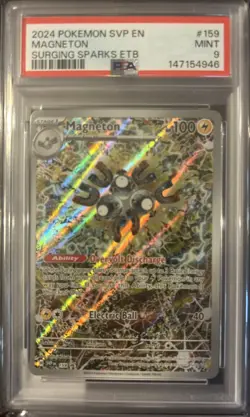 Lot of (10) Pokemon ,All PSA 9, Wobbuffet, Murkrow, Magneton, Beartic + - Image 2