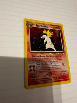 2000 Pokemon Neo Genesis Typhlosion Holo #18/111 - Image 2