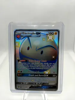 Electrode GX SV57/SV94 Shiny GX Rare Hidden Fates Shiny Vault Pokemon Near Mint - Image 1