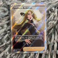 The Pokemon Company Cynthia's Ambition 169/172 Swsh09 Ultra Rare Holo Full Art - Image 1