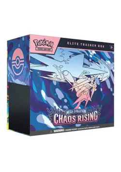 Pokemon Mega Evolutions Chaos Rising Elite Trainer Box Sealed PRESALE Ships 5/22 - Image 1