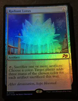 Radiant Lotus - Foil - DFT - MTG - EN - NM - 0240 - Image 1